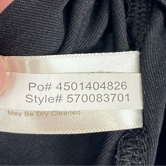 Boston Proper Black Ruched Strappy Camisole – Size S Stretch Nylon Blend - Picture 9 of 10